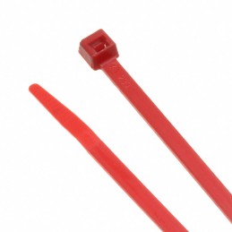 100 pcs : DT-07-50-RE-C - CBL TIE LOCKING RED 50LBS 7.56'