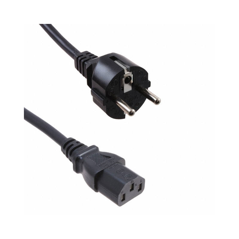 1 pcs : 364018-01 - CRD CEE 7/VII - IEC320-C13 5.90'