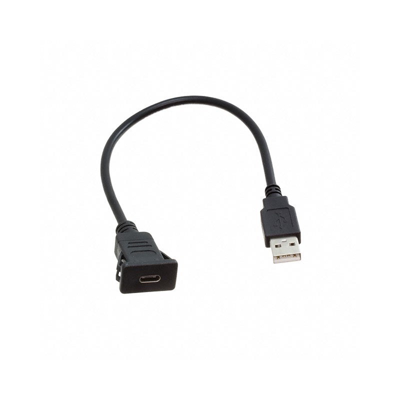 1 pcs : 4052 - CABLE C RCPT TO A PLUG 0.98'