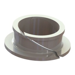 1 pcs : R4L1-C - GROMMET SPLIT 0.250' NYLON WHITE
