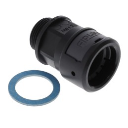 1 pcs : ASPA-17P16PB-11 - FIPLOCK, FITTING STRAIGHT, NW17,