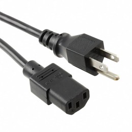 1 pcs : 312128-01 - CORD 18AWG NEMA5-15P - IEC320 6'