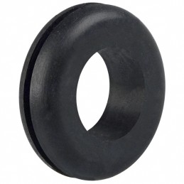 1 pcs : 750 - GROMMET 0.562' RUBBER BLACK