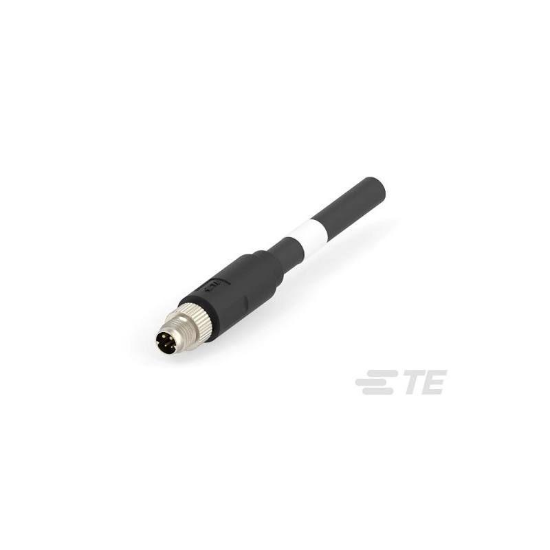 5 pcs - TE Connectivity Straight Male SPE to Unterminated Ethernet Cable, 40m