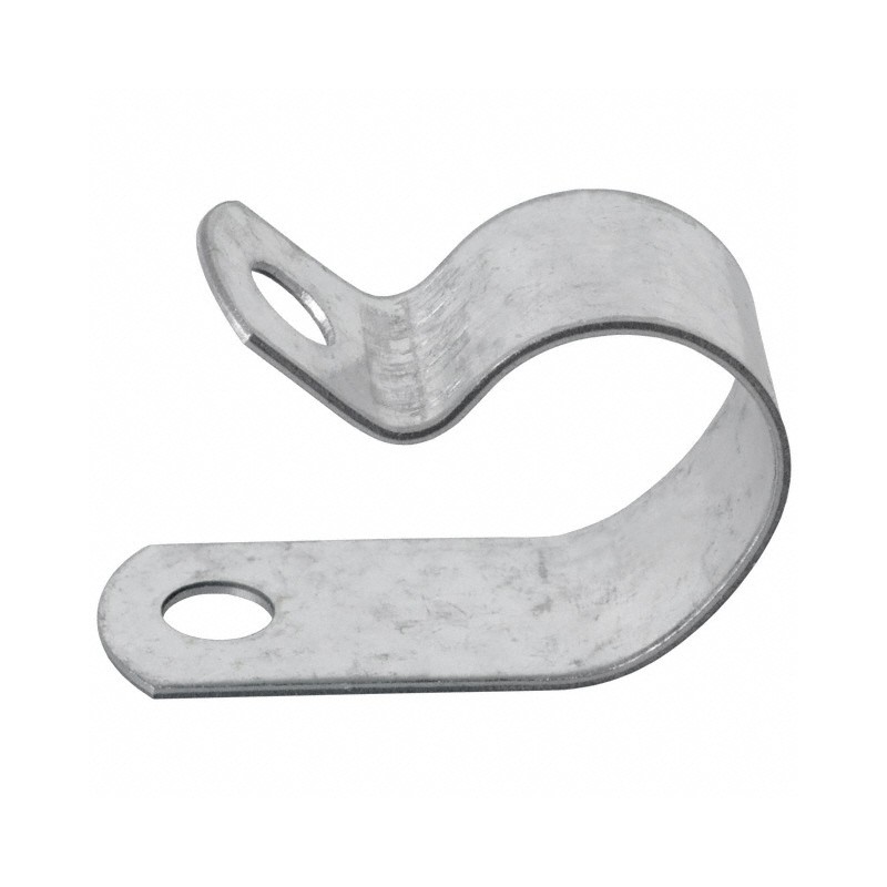 1 pcs : 8106 - CBL CLAMP P-TYPE SILVER FASTENER