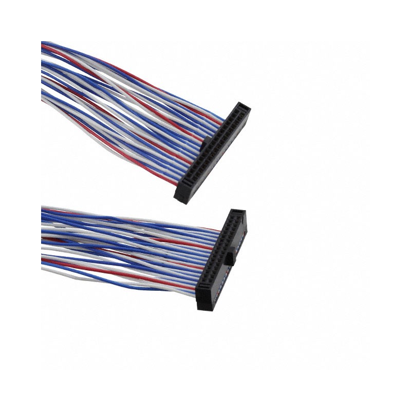1 pcs : FFTP-17-D-08.77-01-N - .050 X .050 C/L TWISTED PAIR FEM