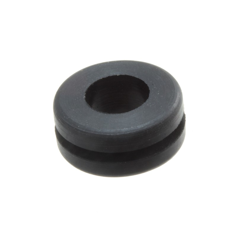 1 pcs : 5111 - RUBBER GROMMET BLACK FOR CUT-OUT