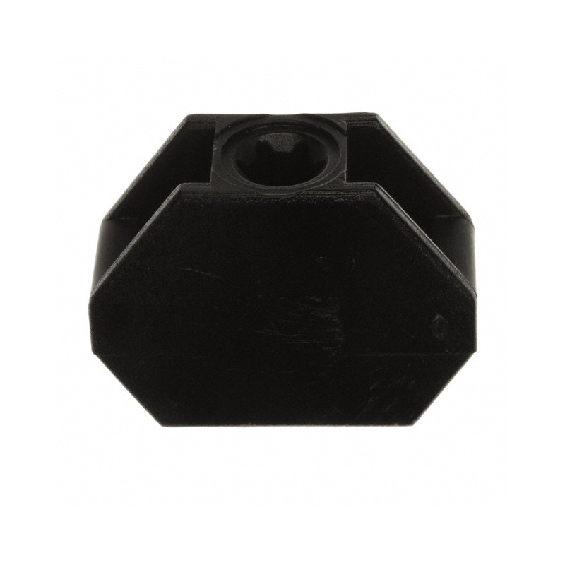 1 pcs : TMSTLHS6-C0 - CABLE TIE HLD QUAD STUD 1/4' BLK