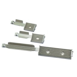 1 pcs : FCM1-A-T14 - CBL CLIP FLAT GRAY ADHESIVE