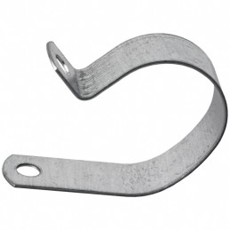 1 pcs : 8113 - CBL CLAMP P-TYPE SILVER FASTENER