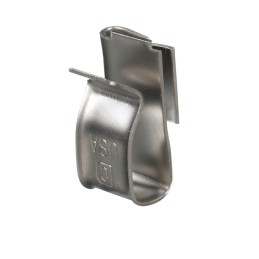 1 pcs : MEC100-90-PV-C - METAL EDGE CLIP, 1 TO 2 USE-2 WI