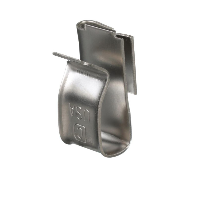 1 pcs : MEC100-90-PV-C - METAL EDGE CLIP, 1 TO 2 USE-2 WI