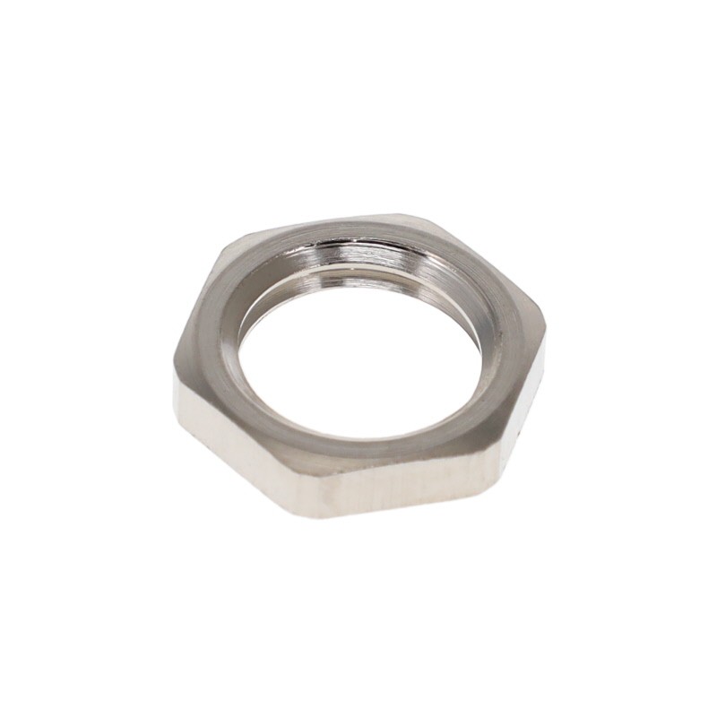 1 pcs : NTBN-M12 - FIPLOCK, LOCKNUT, M12X1.5, BRASS