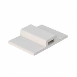 1 pcs : FTH-2A-RT-M - CABLE TIE HLDR SNGLE ADH WHITE