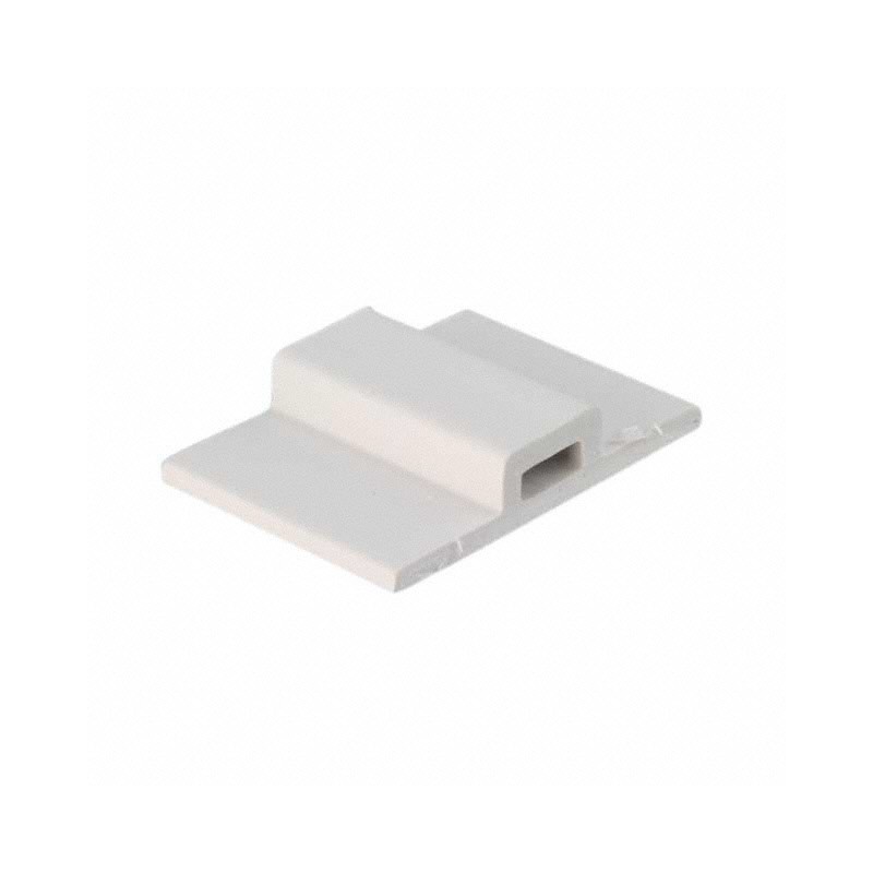 1 pcs : FTH-2A-RT-M - CABLE TIE HLDR SNGLE ADH WHITE