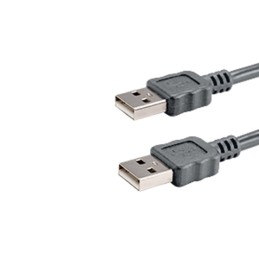 1 pcs : CBL-UA-UA-20GP - CBL USB2.0 A PLUG TO A PLG 6.56'