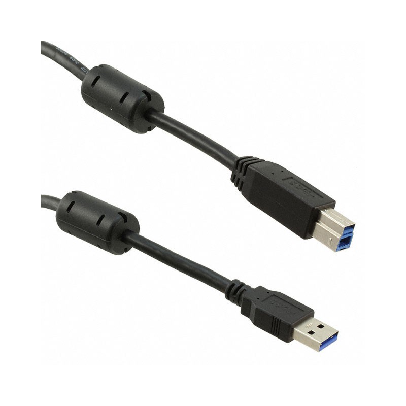 1 pcs : 103-1030-BL-F0200 - CABLE A PLUG TO B PLUG 6.56'