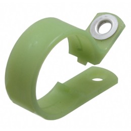 1 pcs : NM-16-R16 - CBL CLAMP P-TYPE GREEN FASTENER