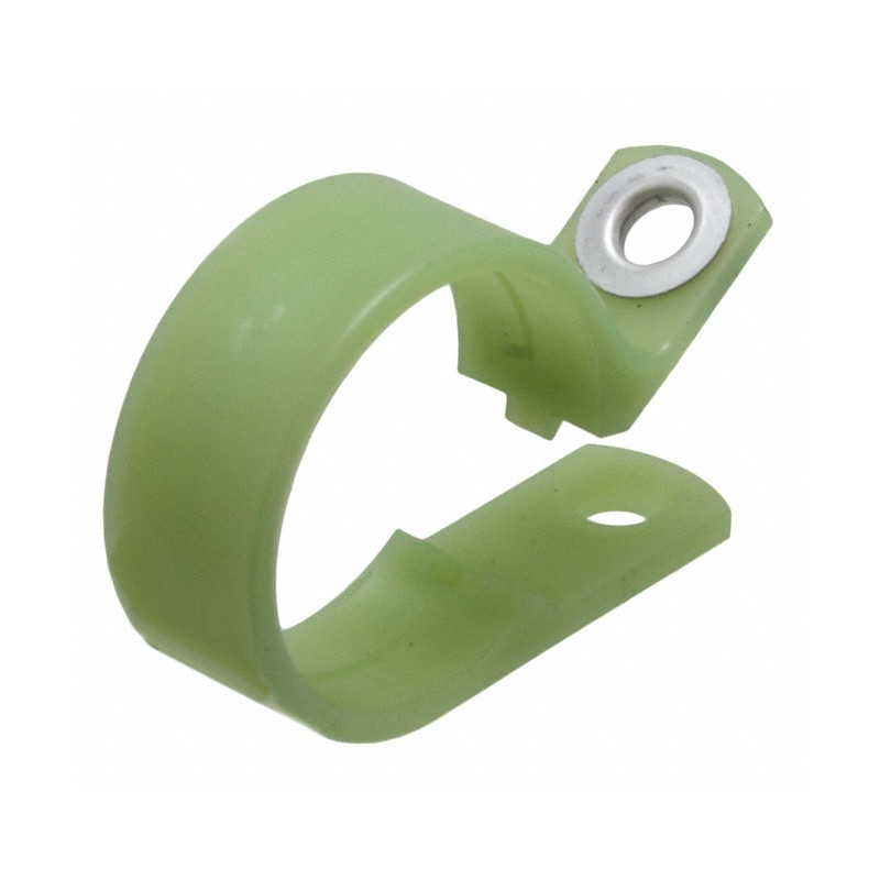1 pcs : NM-16-R16 - CBL CLAMP P-TYPE GREEN FASTENER