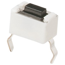5 pcs - Grey Tactile Switch, SPST 50 mA @ 12 V ac 4.3mm