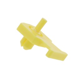 1 pcs : KIMS-H500-C4 - CABLE TIE HLDR SGL PUSH MNT YLW