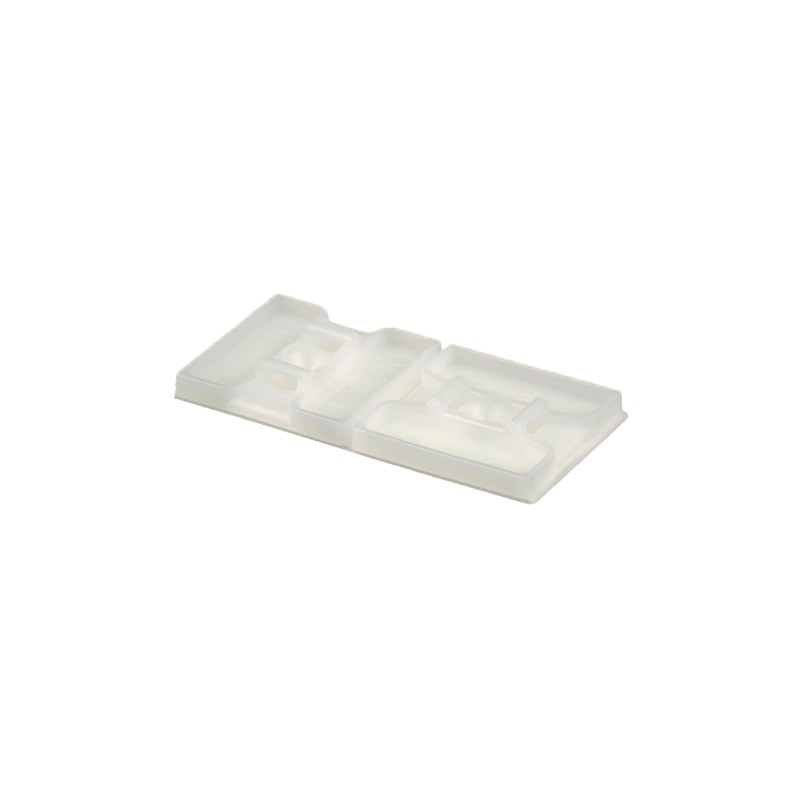 2 pcs : ABM112-A-C - CABLE TIE HLDR QUAD ADH 2QTY2