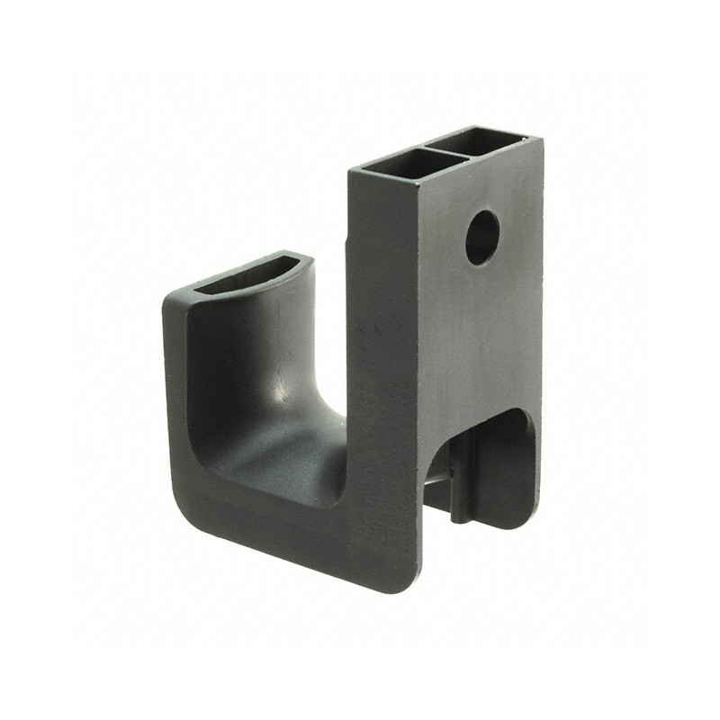 1 pcs : JP75W-L20 - CBL SPRT J-HOOK BLACK WALL MNT