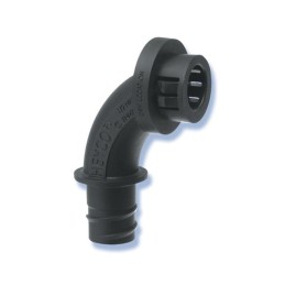 1 pcs : 8507 - HFC 1/2-90-TWIST BLACK