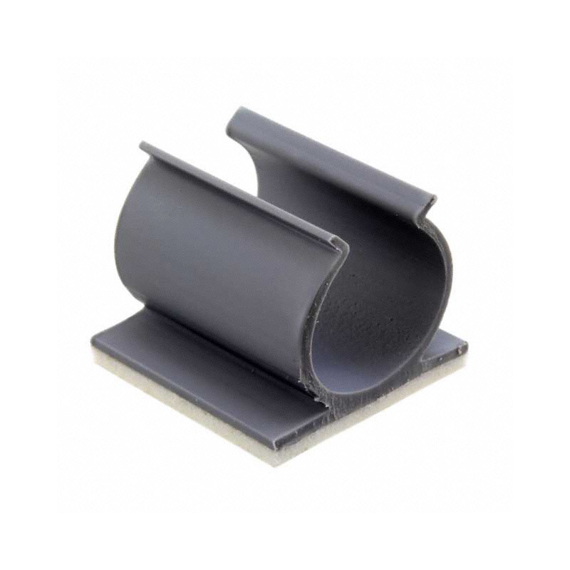 1 pcs : KKU-12-RT - CBL CLIP U-TYPE GRAY ADHESIVE