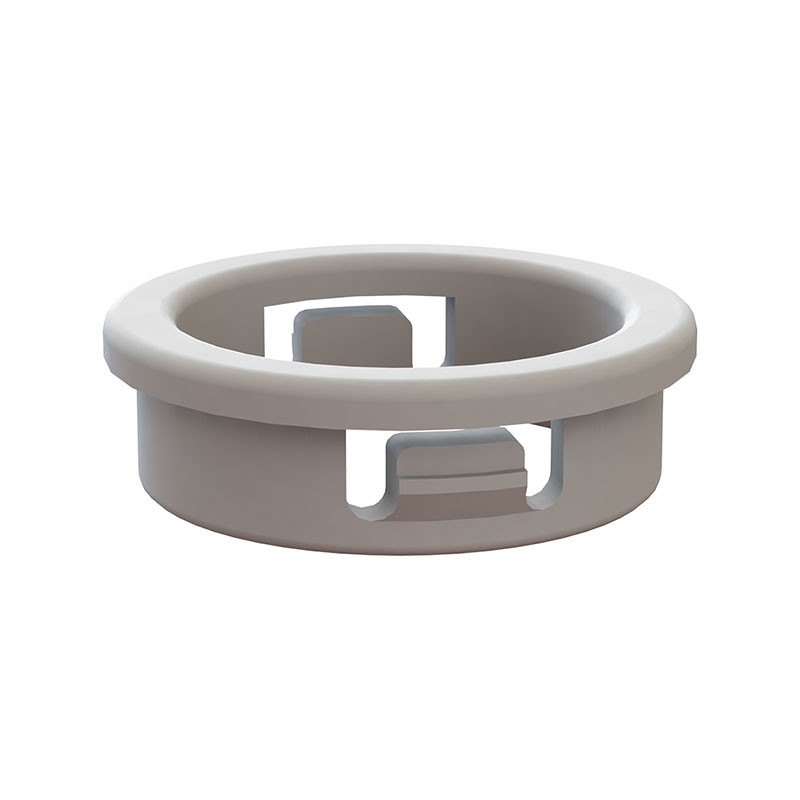 1 pcs : 22MP01060W - BUSHING 0.625' NYLON WHITE