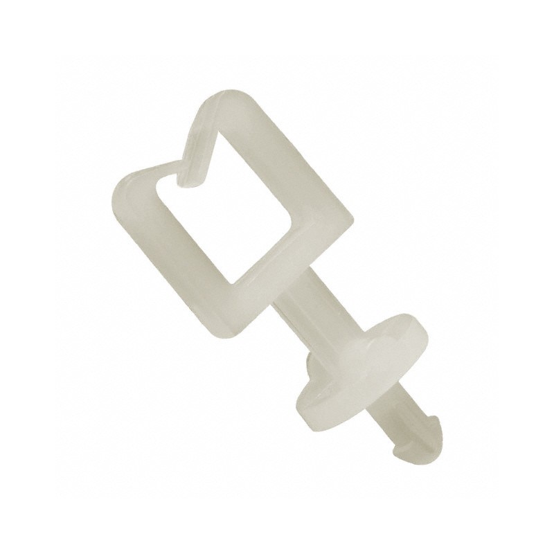 1 pcs : SMWS1-1-01 - CBL CLIP WIRE SADDLE NAT PUSH IN
