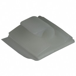 1 pcs : ACC19-A-C - CBL CLIP C-TYPE NATURAL ADHESIVE