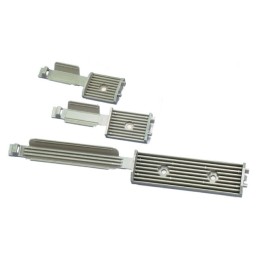 1 pcs : FCM3.25-A-T14 - CBL CLIP FLAT GRAY ADHESIVE