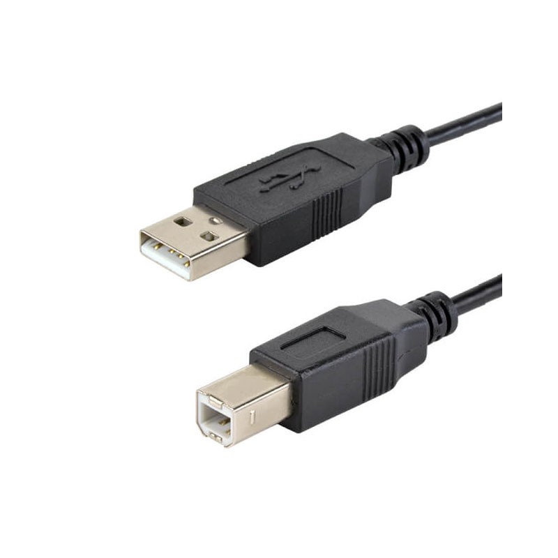 1 pcs : CBL-UA-UB-1 - CBL USB2.0 A PLUG TO B PLG 3.28'
