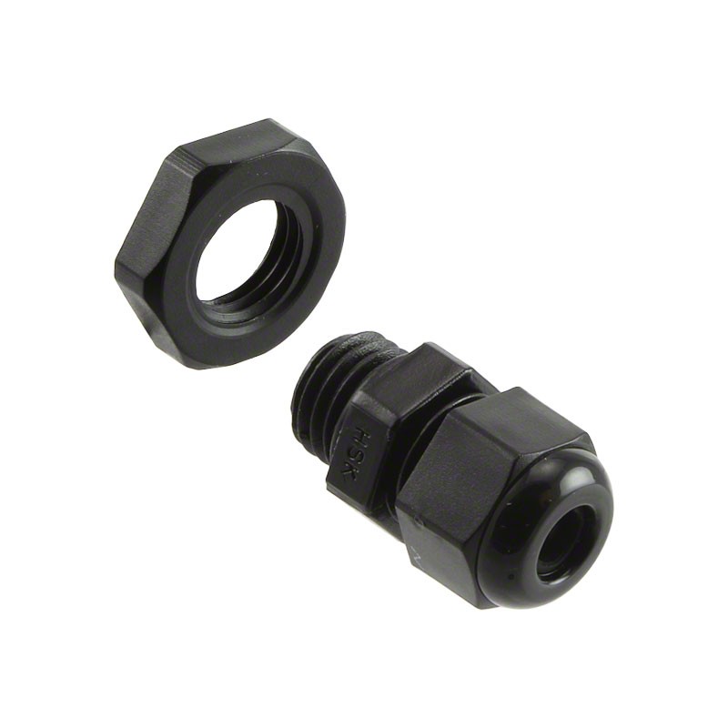 1 pcs : AIO-CSM12 - CABLE GLAND 3-6.5MM M12 POLYAMID