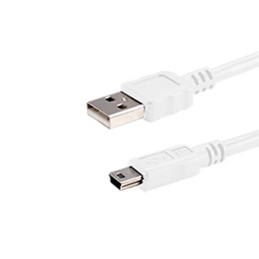 1 pcs : CBL-UA-MB-15WP - CBL USB2.0 A PLG-MIN B PLG 4.92'