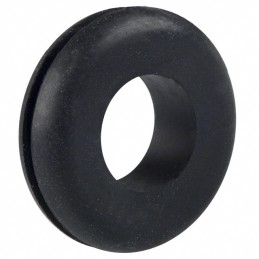 1 pcs : 747 - GROMMET 0.500' RUBBER BLACK