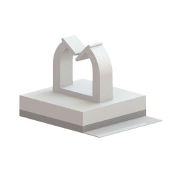 1 pcs : MWSEB-6-19A-RT - CBL CLIP WIRE SADDLE NATURAL ADH