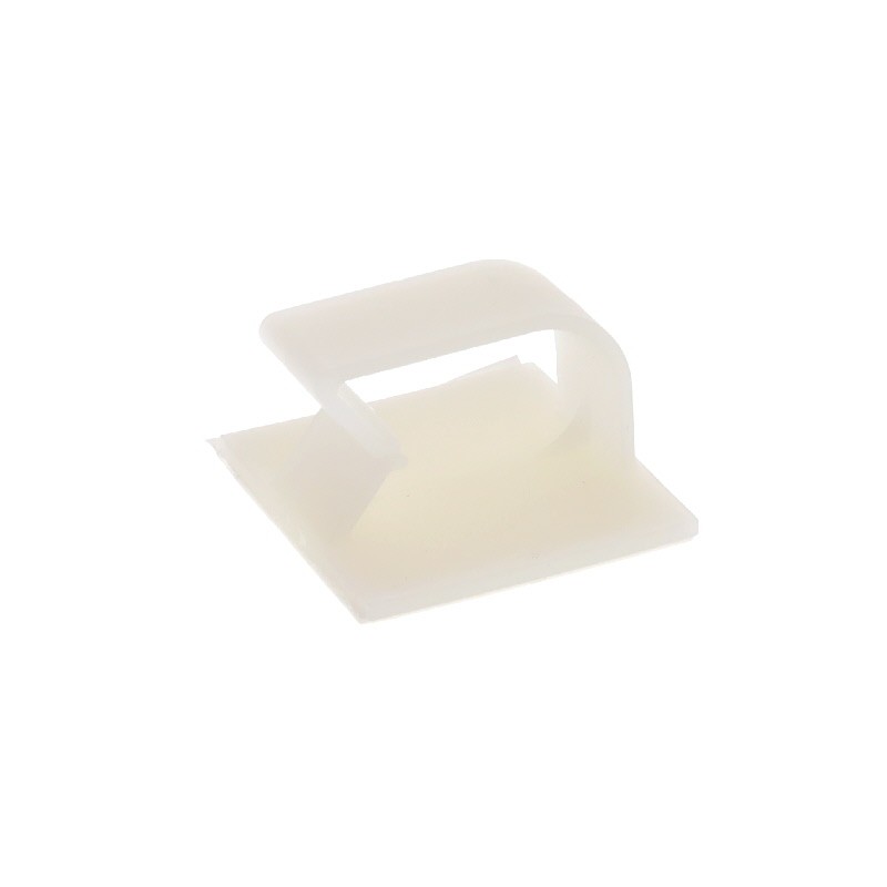 1 pcs : BEC75-A-T - CBL CLIP WIRE SADDLE NAT ADH