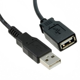 1 pcs : 3021057-02M - CBL USB2.0 A RCPT TO A PLG 6.56'