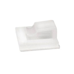 1 pcs : WCA003A - WIRE CLIP, NATURAL, STYLE 4, .63