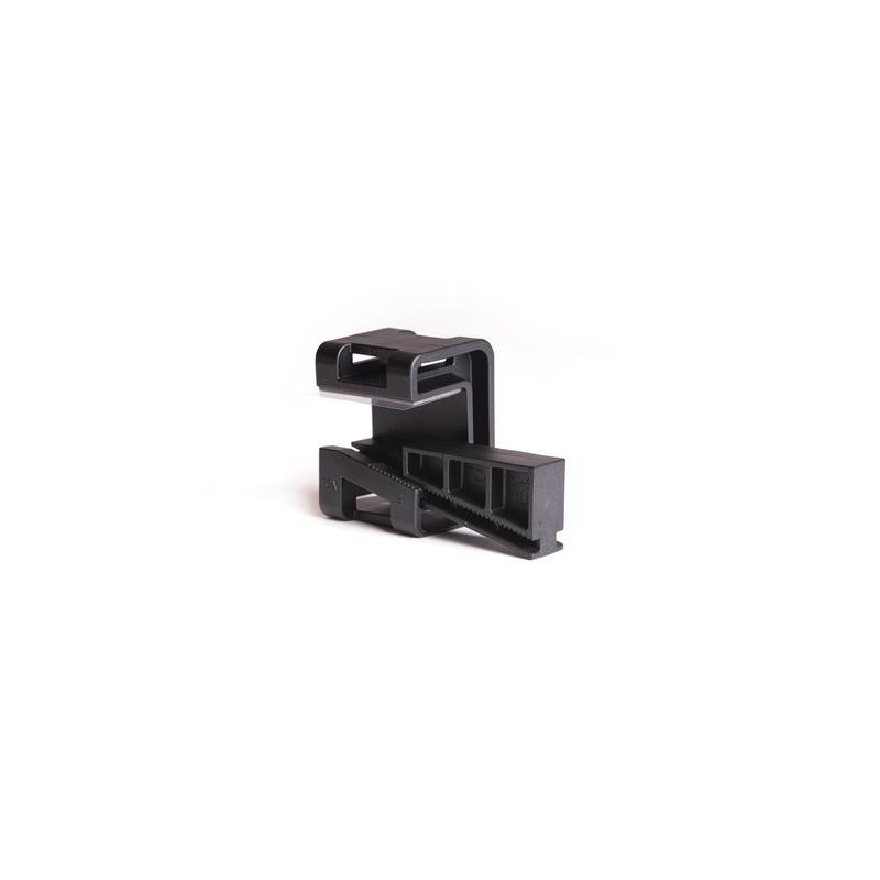 1 pcs : 151-01566 - CABLE TIE HLDR QUAD ADH BLACK