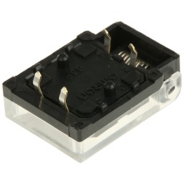 5 pcs - Button Tactile Switch, SPST 50 mA @ 24 V dc Through Hole