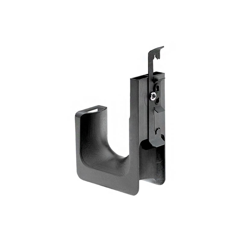 1 pcs : JP2DW-L20 - CBL SPRT J-HOOK BLACK ROD MOUNT