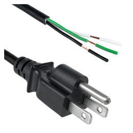 1 pcs : 411014-01 - CORD 16AWG NEMA 5-15P TO CBL 10'