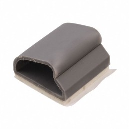 1 pcs : KKD-8-RT - CBL CLIP C-TYPE GRAY ADHESIVE