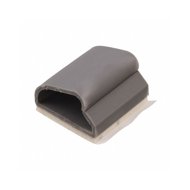 1 pcs : KKD-8-RT - CBL CLIP C-TYPE GRAY ADHESIVE