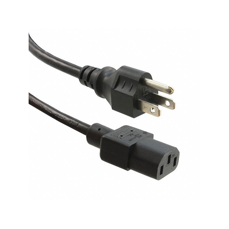 1 pcs : 312011-01 - CORD 16AWG 5-15P - 320-C13 6.56'