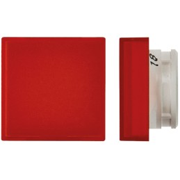 5 pcs - Omron Red Square Push Button Lens for Use with A16 Series LED/Incandescent Lamp Push Button Switch