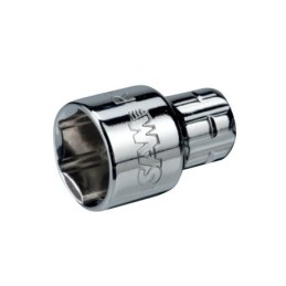 1 pcs - SAM 1/4 in Drive 8mm Pass Through Socket, 6 point